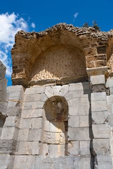 A temple in Zaghouan, Tunisia. Creator: Samuel Magal