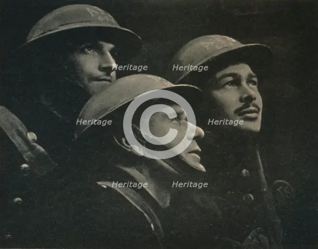 'A Tense Moment', 1942. Creator: Harold Burdekin.