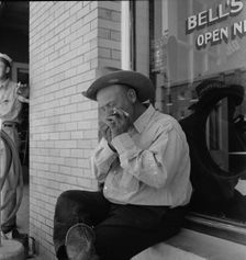 A Texas cattleman is distinguished..., Van Horn, Texas, 1937. Creator: Dorothea Lange