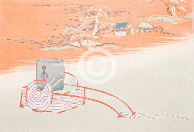 A Thousand Grasses (Chigusa) (image 29 of 33), 1900. Creator: Kamisaka Sekka.