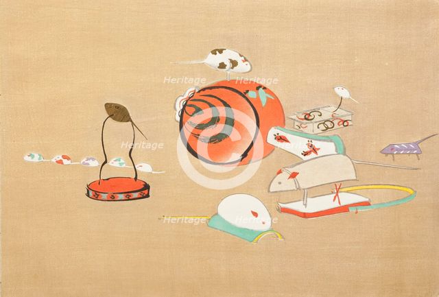 A Thousand Grasses (Chigusa) (image 6 of 33), 1900. Creator: Kamisaka Sekka.