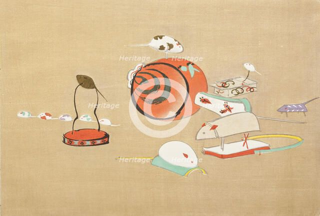 A Thousand Grasses (Chigusa) (image 6 of 33), 1900. Creator: Kamisaka Sekka.