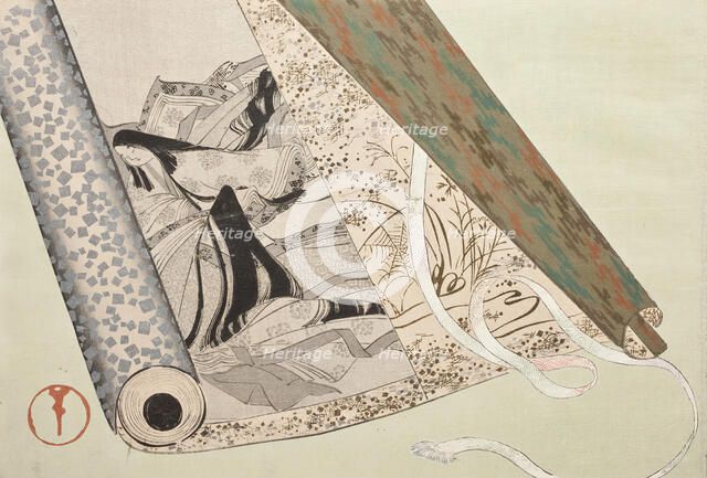 A Thousand Grasses (Chigusa) (image 7 of 33), 1900. Creator: Kamisaka Sekka.