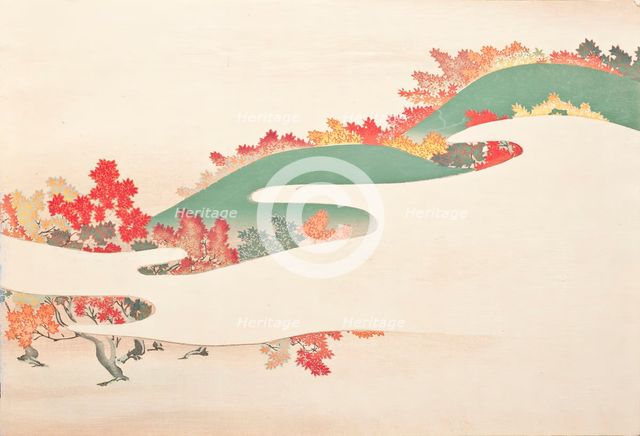 A Thousand Grasses (Chigusa) (image 9 of 33), 1900. Creator: Kamisaka Sekka.