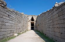 A tholos tomb of Clytemnestra, Mycenae, Greece Creator: Samuel Magal