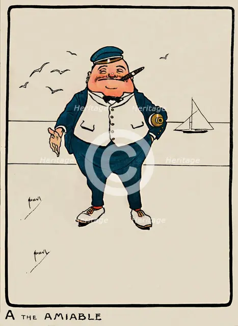 'A the Amiable', 1903. Artist: John Hassall.
