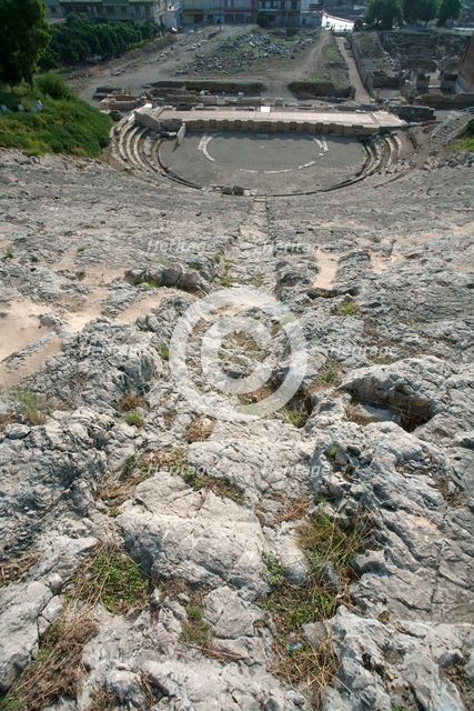 A theatre in Argos, Greece. Creator: Samuel Magal.