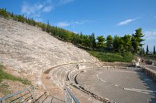 A theatre in Argos, Greece. Creator: Samuel Magal