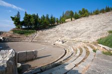 A theatre in Argos, Greece. Creator: Samuel Magal