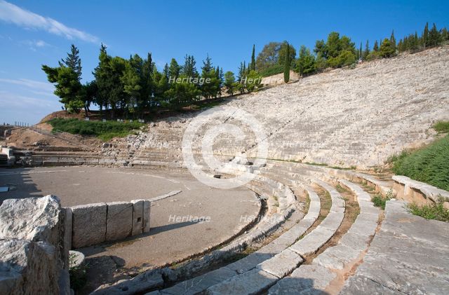 A theatre in Argos, Greece. Creator: Samuel Magal.