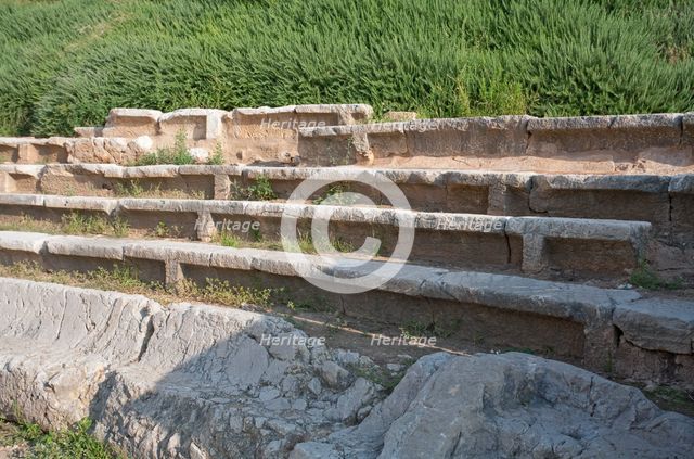 A theatre in Argos, Greece. Creator: Samuel Magal.