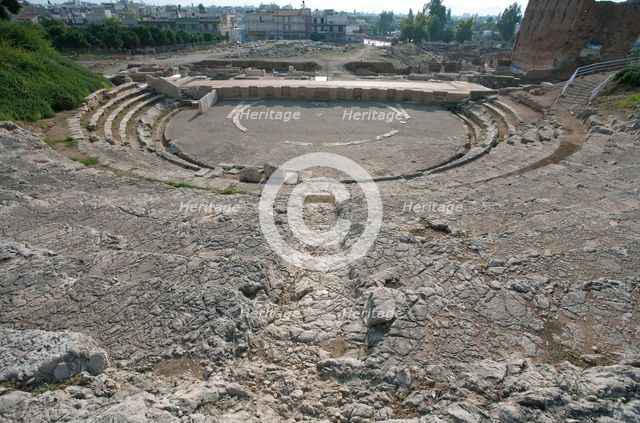 A theatre in Argos, Greece. Creator: Samuel Magal.