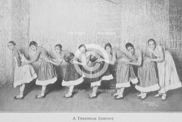 A Theatrical Company, 1927. Creators: Addison N. Scurlock, Unknown.