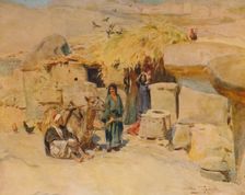A Theban Homestead c1905, (1912). Artist: Walter Frederick Roofe Tyndale