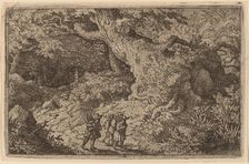 A Thick Forest, probably c. 1645/1656. Creator: Allart van Everdingen