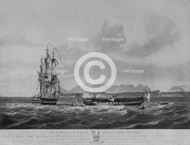 'A Three Days' Chase and Capture', c1809. Artist: Nicholas Pocock.