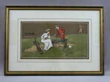 A Threesome 1904. Creator: Lionel DR Edwards