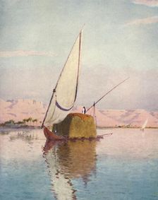 A Tibbin Boat on the Nile c1880, (1904). Artist: Robert George Talbot Kelly