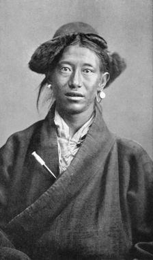 A Tibetan woman, c1910