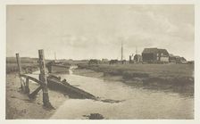 A Tidal River, East Coast, 1880/90, printed April 1890. Creator: J. B. B. Wellington