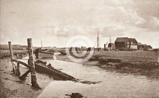 A Tidal River, Printed 1889-1891. Creator: J. B. B. Wellington.