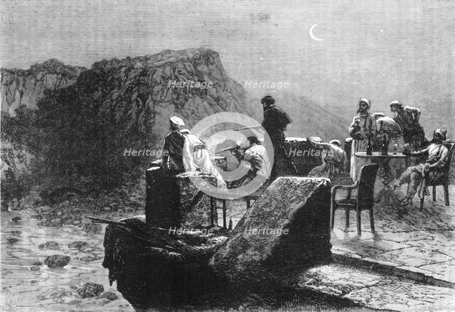 'A Tiger-Hunt in the Kyrmores', c1891. Creator: James Grant.