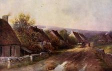 A Tipperary Village Ireland, 1924-1926.Artist: JW Gozzard