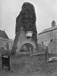 A tomb above ground, Pinner Churchyard, London, 1924-1926. Artist: Valentine & Sons Ltd