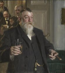 A Toast in the Idun Society, 1892. Creator: Anders Leonard Zorn