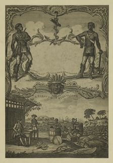 A tobacco plantation, 1745. Creator: Unknown artist
