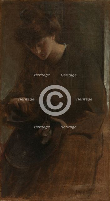 A Toiler, ca. 1898. Creator: John White Alexander.
