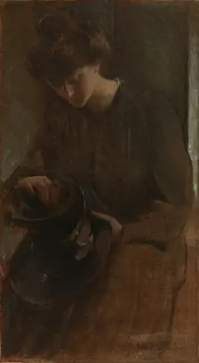 A Toiler, ca. 1898. Creator: John White Alexander