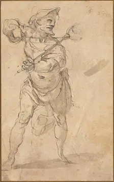 A Tormentor With Tongs. Creator: Zuccaro, Taddeo, follower of