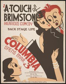 A Touch of Brimstone, San Francisco, 1937. Creator: Unknown