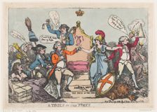 A Touch on the Times, December 29, 1788., December 29, 1788. Creator: Thomas Rowlandson