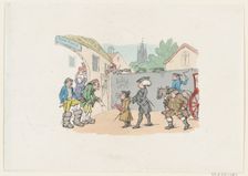 A Tour to Foreign Parts, 1807 (?)., 1807 (?). Creator: Thomas Rowlandson
