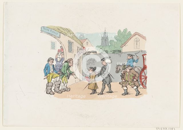 A Tour to Foreign Parts, 1807 (?)., 1807 (?). Creator: Thomas Rowlandson.