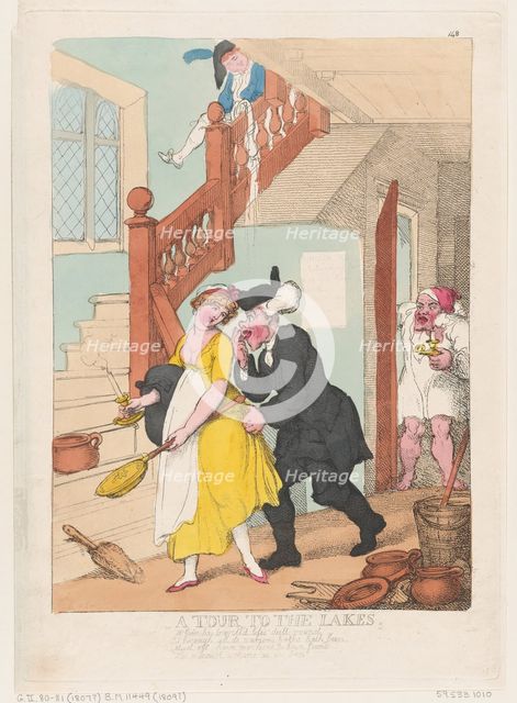A Tour to the Lakes, October 1807., October 1807. Creator: Thomas Rowlandson.