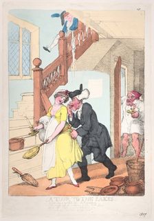A Tour to the Lakes, October 1807., October 1807. Creator: Thomas Rowlandson