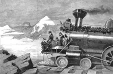 'A Tour with the Govenor-General of Canada over the Canadian Pacific Railway--The Summit... 1890. Creator: Frederick Villiers