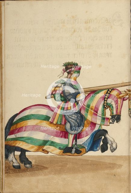 A Tournament Contest, about 1560-1570. Creator: Unknown.