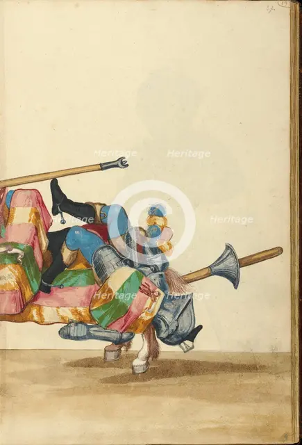 A Tournament Contest, about 1560-1570. Creator: Unknown.