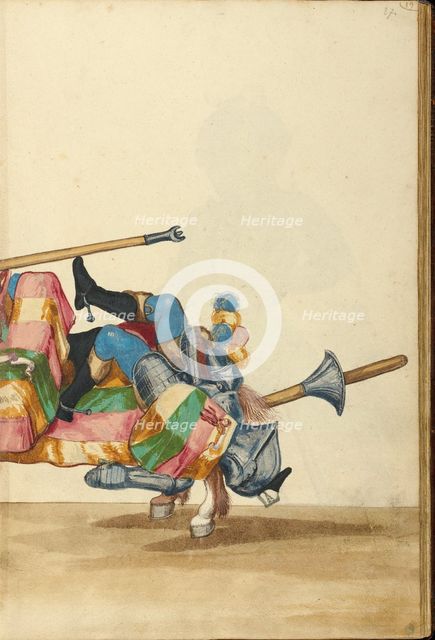 A Tournament Contest, about 1560-1570. Creator: Unknown.