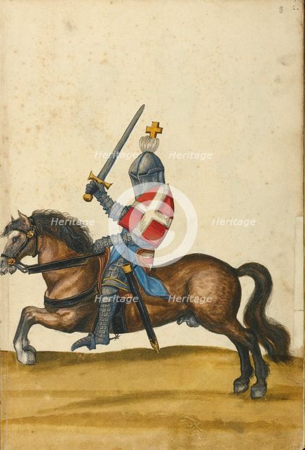 A Tournament Contest, about 1560-1570. Creator: Unknown.
