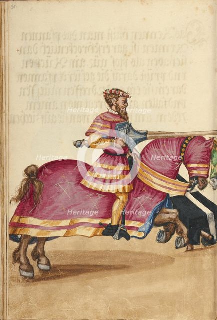 A Tournament Contest, about 1560-1570. Creator: Unknown.