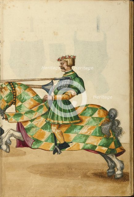 A Tournament Contest, about 1560-1570. Creator: Unknown.