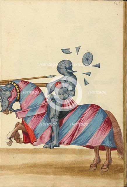 A Tournament Contest, about 1560-1570. Creator: Unknown.