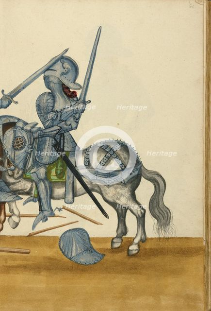 A Tournament Contest, about 1560-1570. Creator: Unknown.