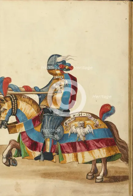 A Tournament Contest, about 1560-1570. Creator: Unknown.