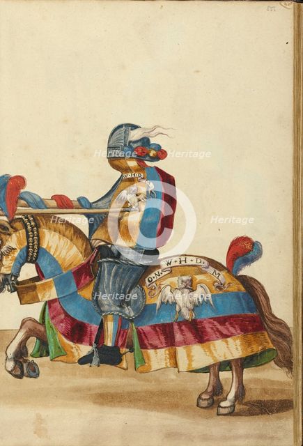 A Tournament Contest, about 1560-1570. Creator: Unknown.